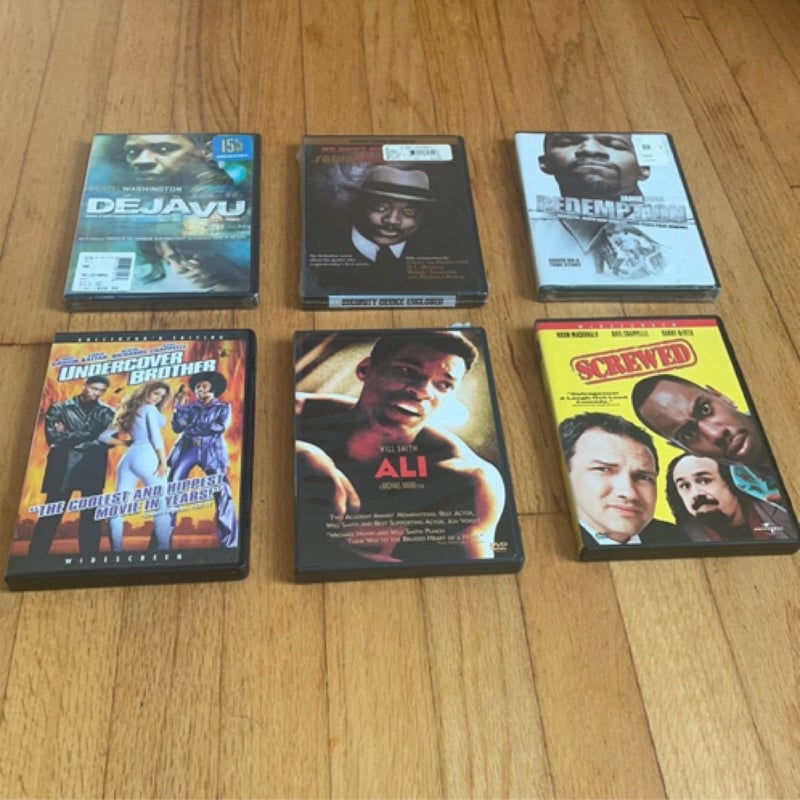 Lot of 6 DVDs