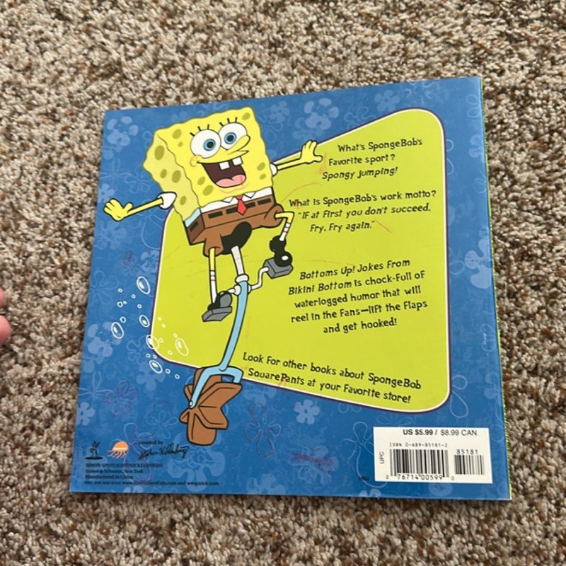 SpongeBob SquarePants Kids Book - Bottoms Up!