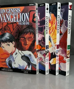 Neon Genesis Evangelion, Vol. 1-4 OOP rare singles