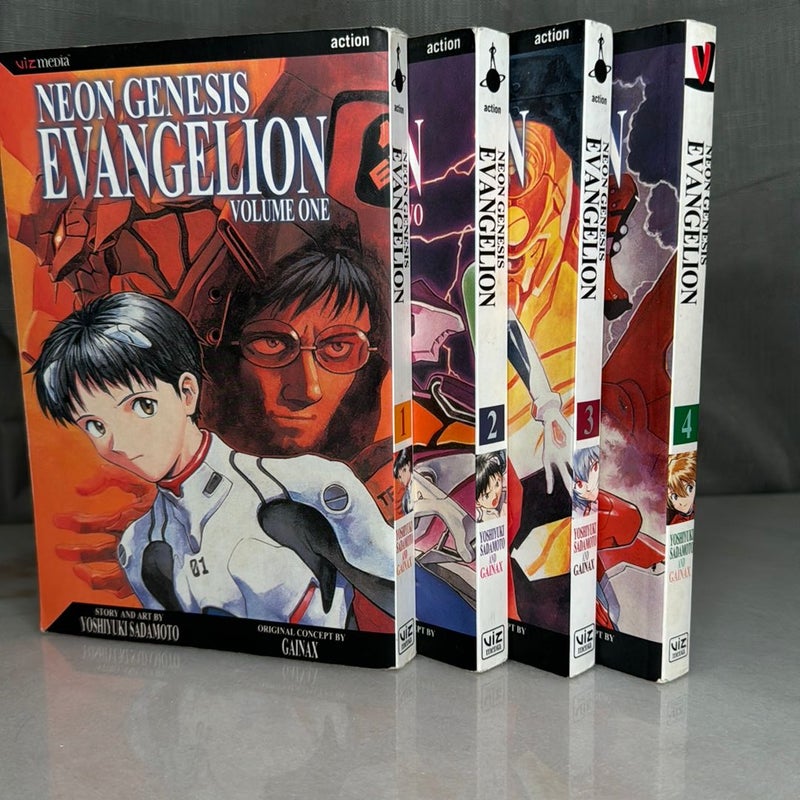 Neon Genesis Evangelion, Vol. 1-4 OOP rare singles