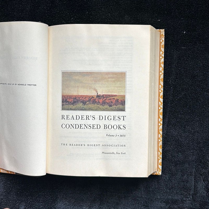 Reader’s Digest Condensed Books 1975 Volume 3