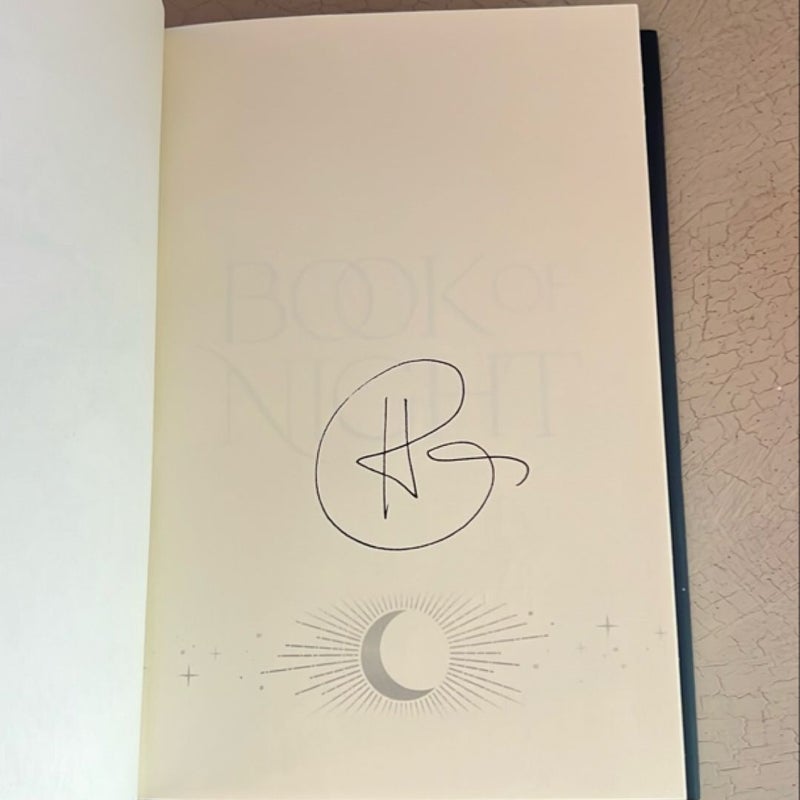 Book of Night *SIGNED FIRST EDITION*