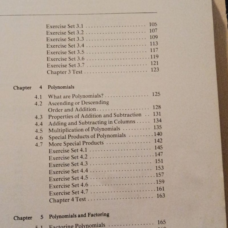 Introductory Algebra, a Modern Approach