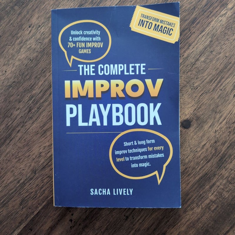 The Complete Improv Playbook
