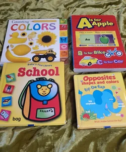 4 Book Bundle Children's Board Books