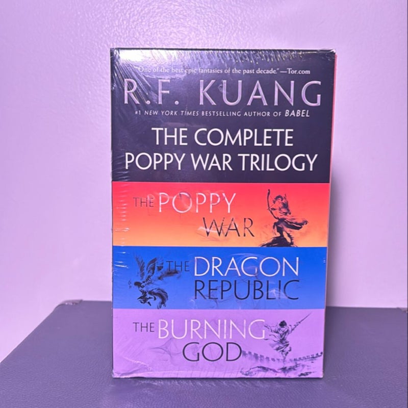 The Complete Poppy War Trilogy Boxed Set - SEALED 