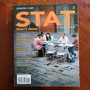 STAT2 (with Review Cards and CourseMate Printed Access Card)
