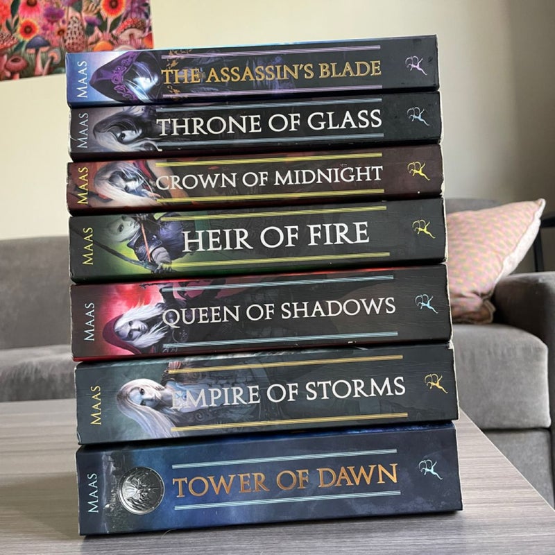 *OOP Paperback Throne of Glass Bundle