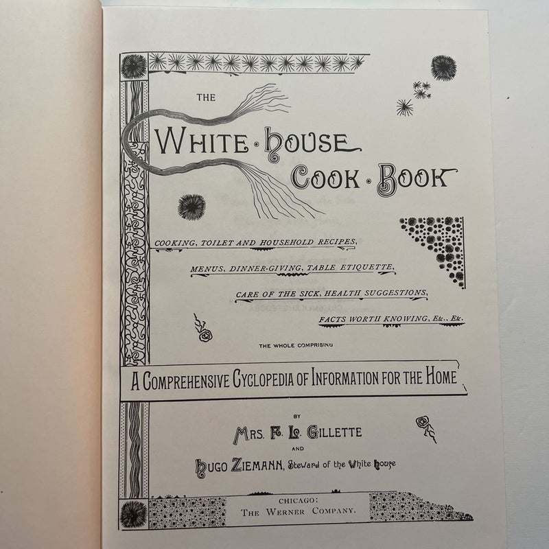 The Original White House Cookbook 