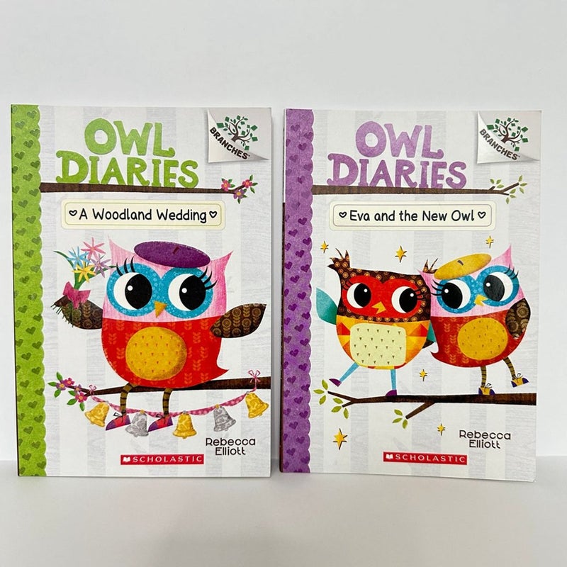 Owl Diaries Book Bundle, 7 Books in Bundle #1-#7