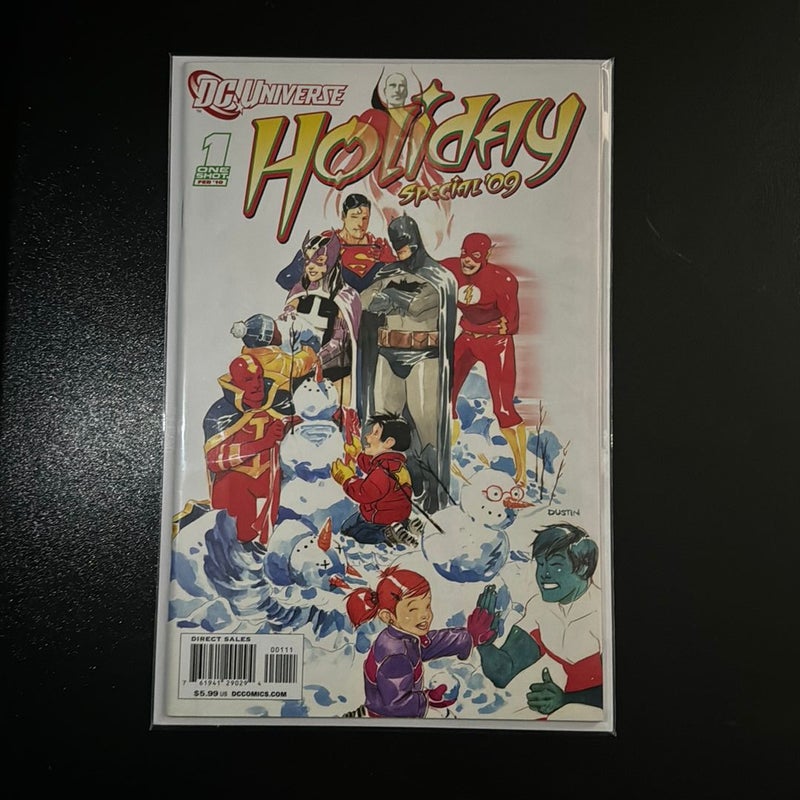 DC Holiday Special 2009 # 1 One Shot Feb Batman Flash Superman