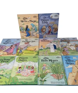 Alice in Bibleland 10 Bible Storybooks - 1980s Vintage Book Bundle for Children