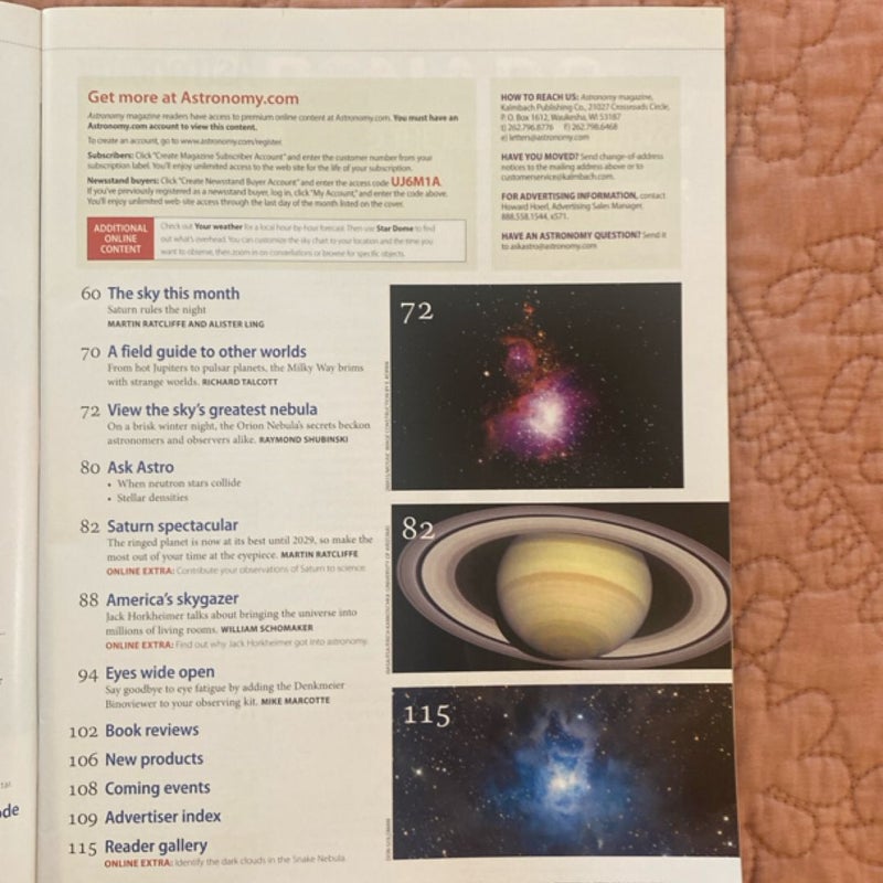 Astronomy Magazine (January 2006)