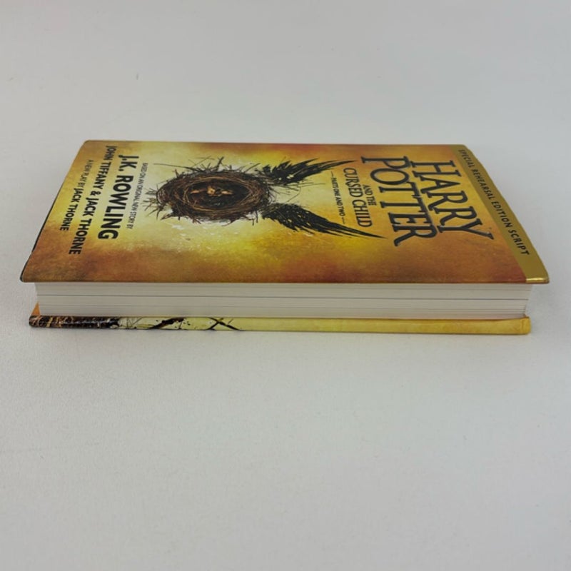 Harry Potter and the Cursed Child Parts One and Two (Special Rehearsal Edition Script)