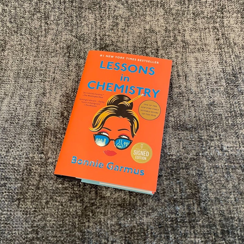 Lessons in Chemistry first edition HAND SIGNED