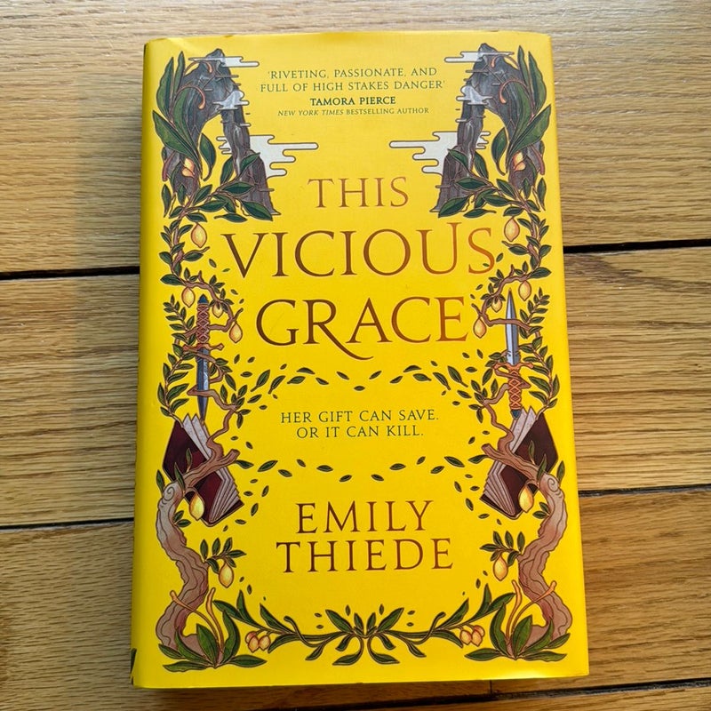 SIGNED This Vicious Grace Sprayed edges Fairyloot edition 