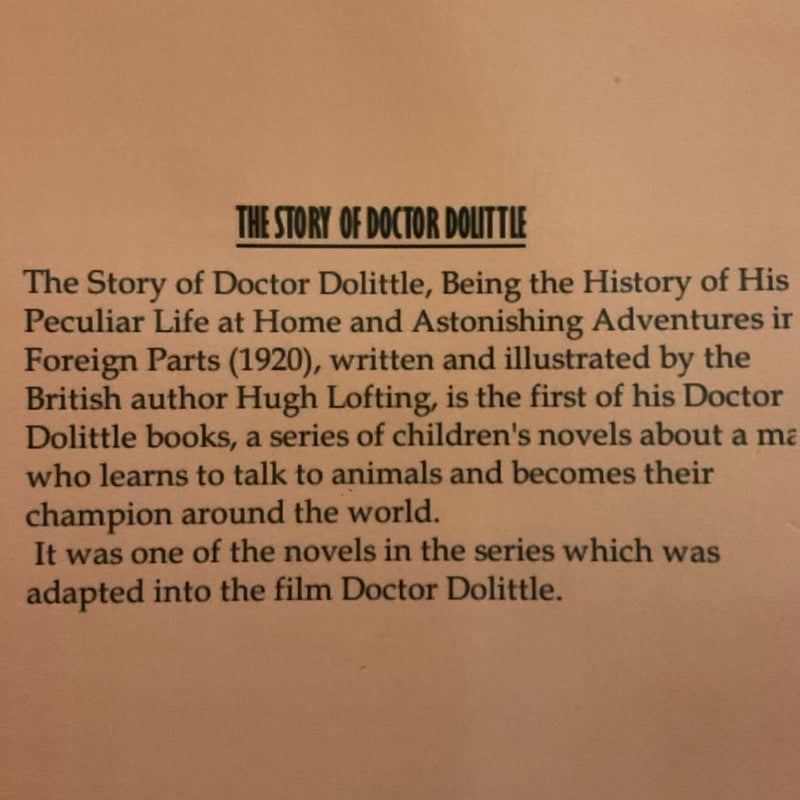 The Story of Doctor Dolittle