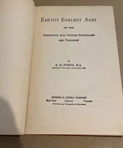 Earth’s Earliest Ages