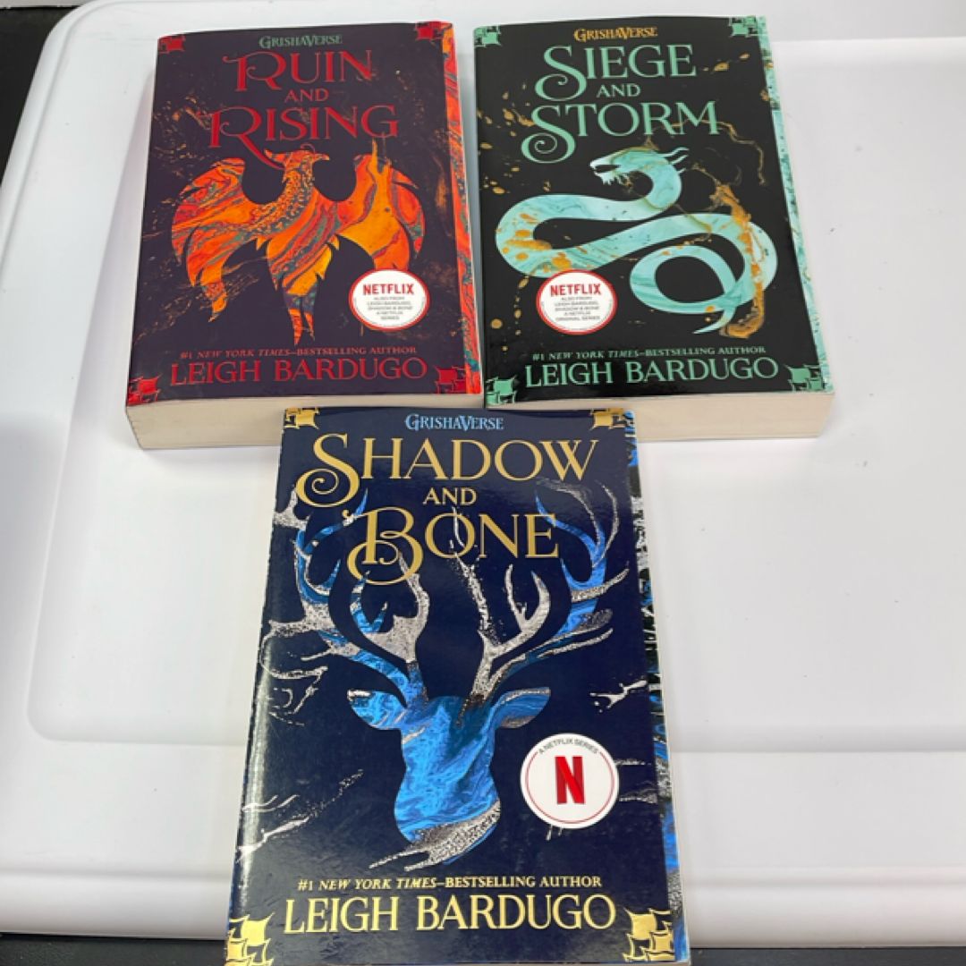 Shadow and Bone, Siege and Storm & Ruin and Rising by Leigh Bardugo ...