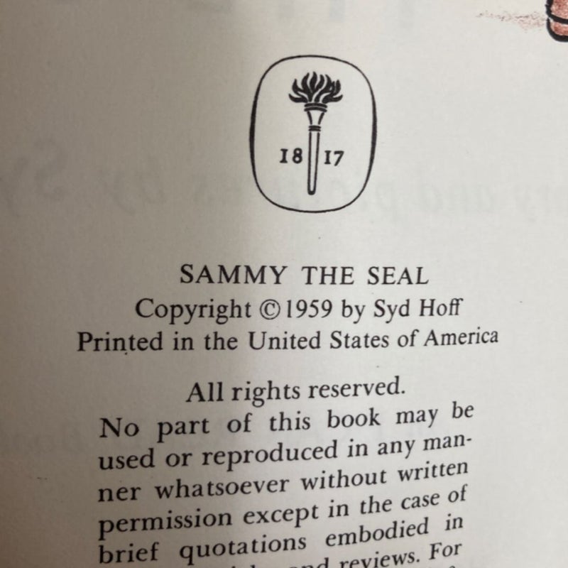 Sammy the Seal ( VINTAGE )
