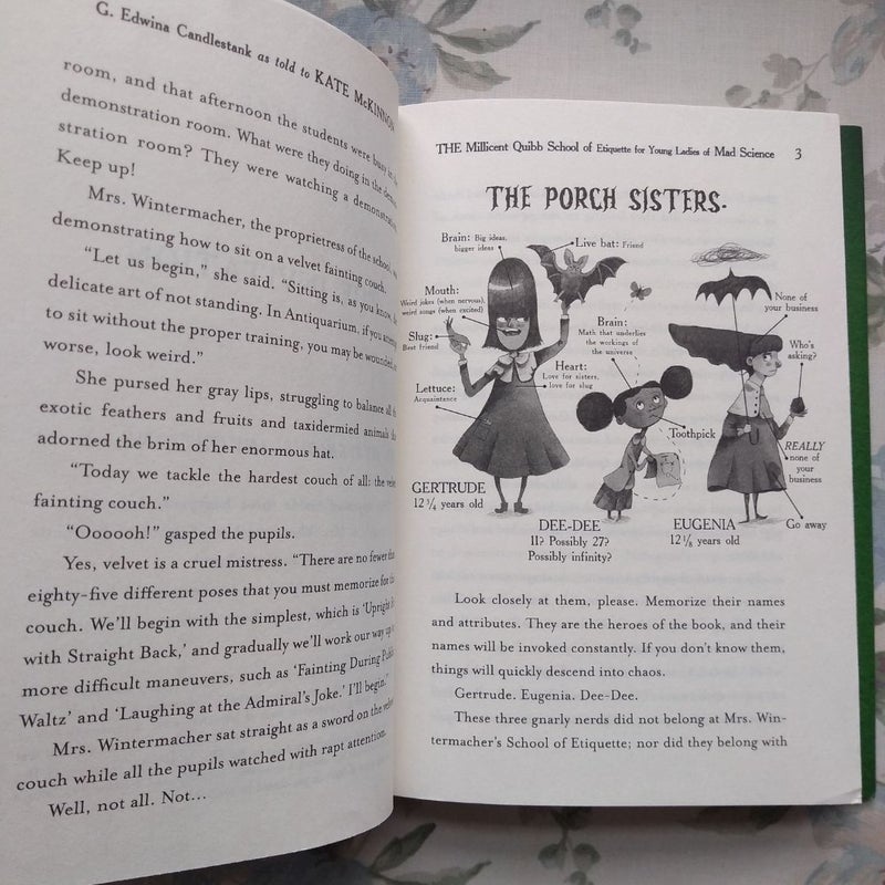 The Millicent Quibb School of Etiquette for Young Ladies of Mad Science