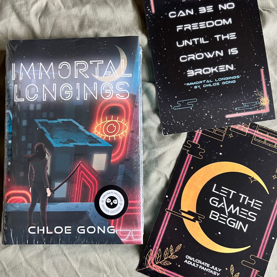 Immortal Longings Owlcrate by Chloe Gong, Hardcover