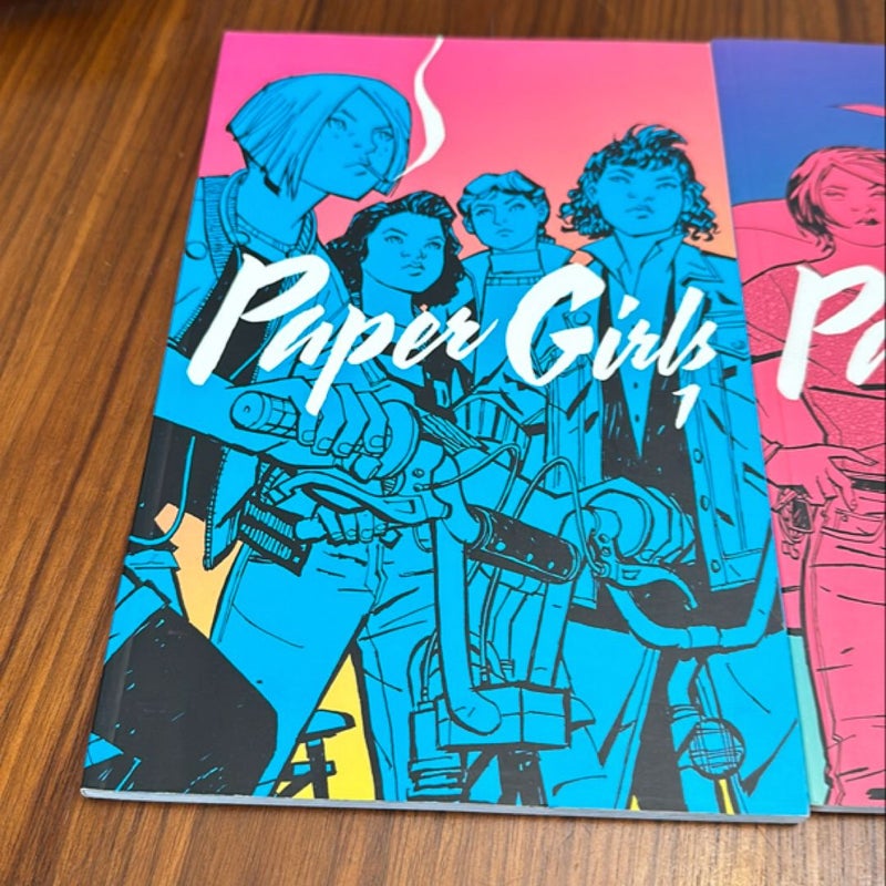 Paper Girls Volumes 1-3 Lot