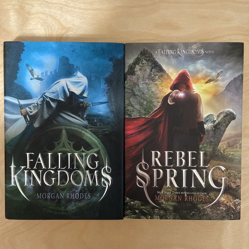 Falling Kingdoms Complete (6) Hardcover Book Series (All First Editions First Printings)