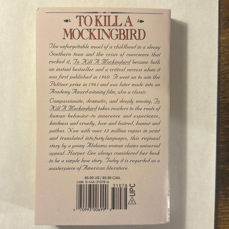 To Kill a Mockingbird