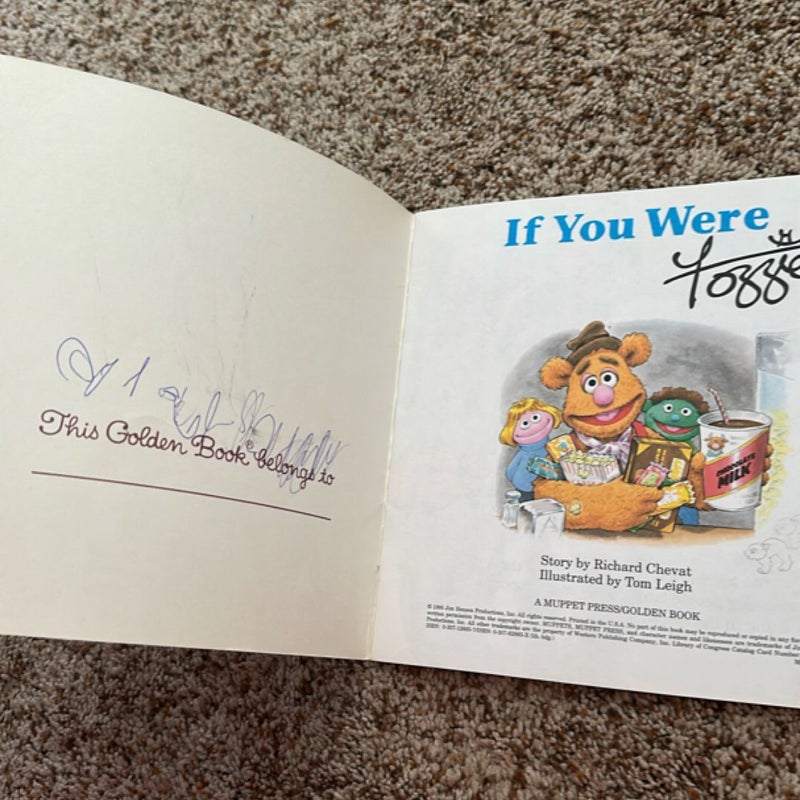 If you were fozzie 