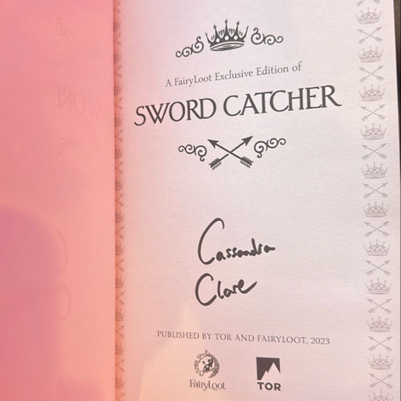 SWORD CATCHER *SIGNED FAIRY LOOT EXCLUSIVE EDITION*