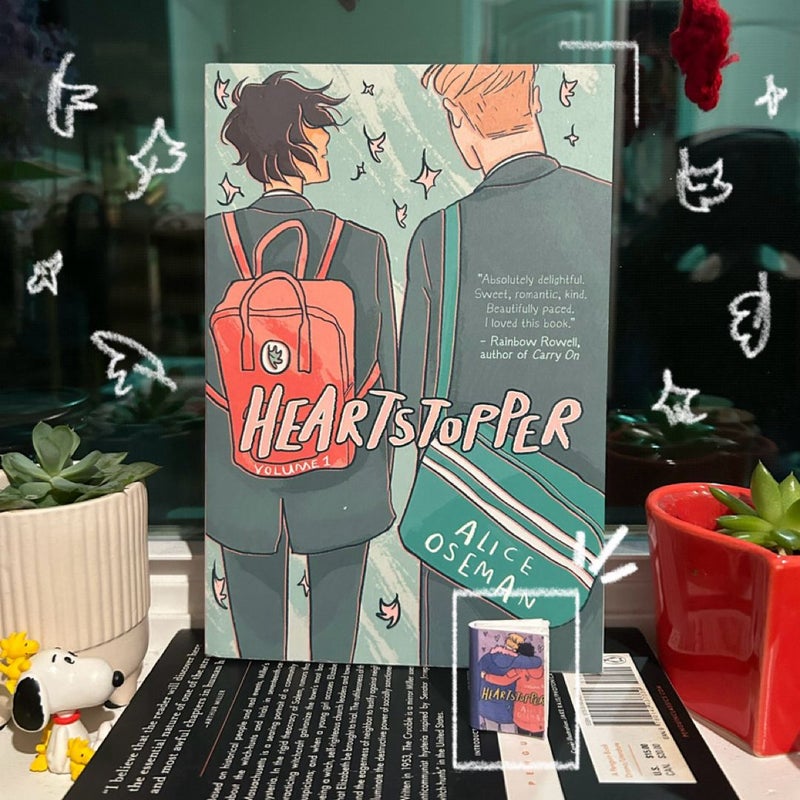 (with tiny book) Heartstopper: Volume 1