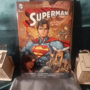 Superman Vol. 4: Psi-War (the New 52)