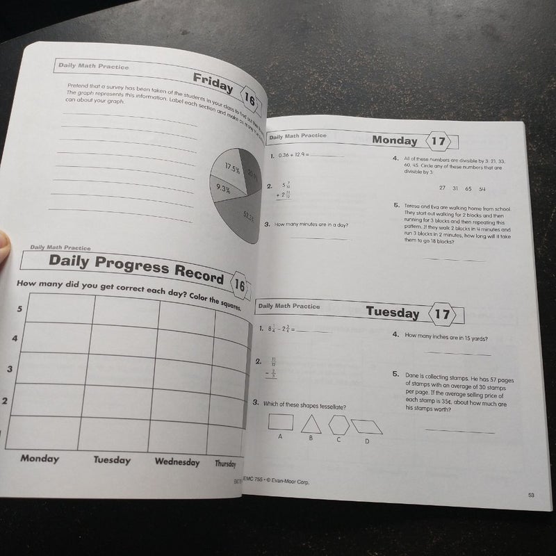 Daily Math Practice (Grade 6+)