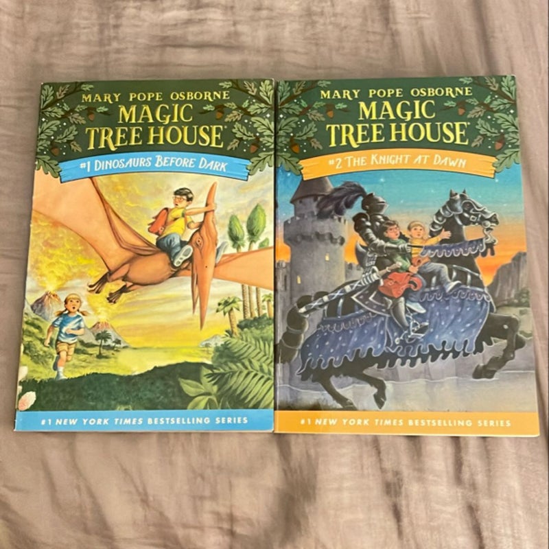 Magic Tree House Books 1-4 Boxed Set