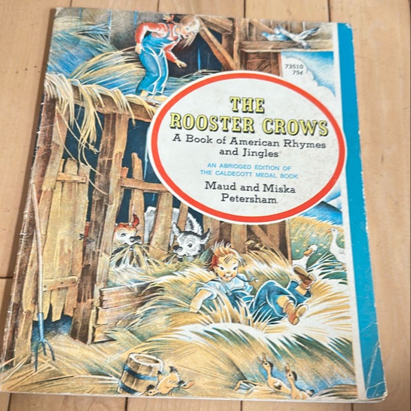 The rooster crows 