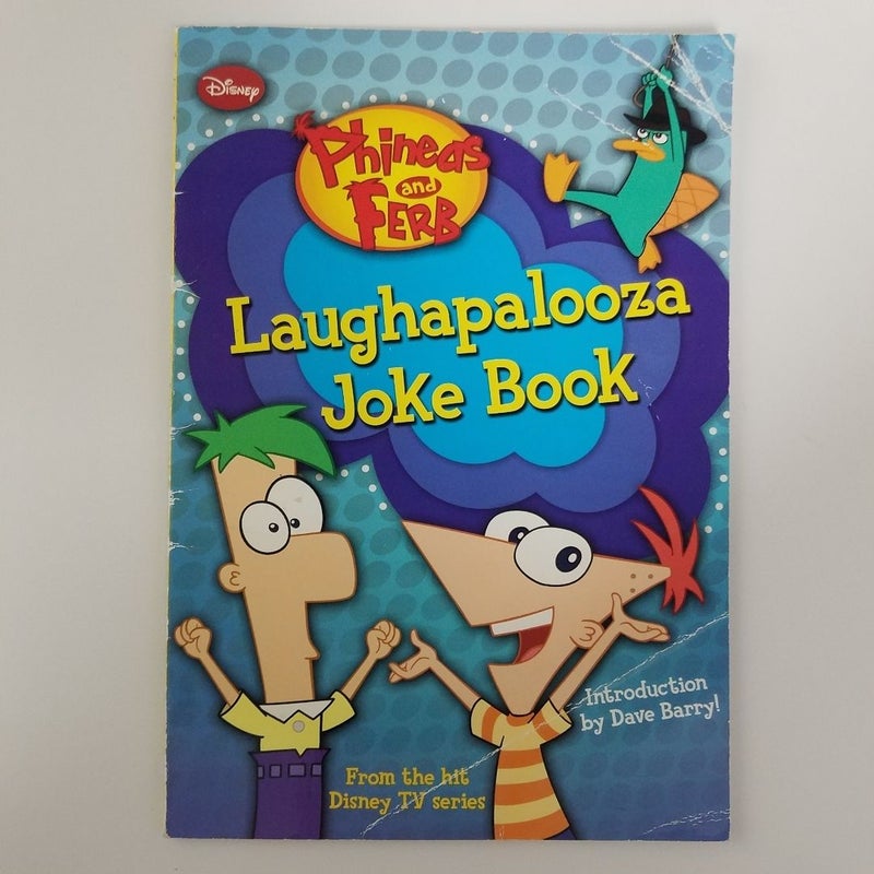 Phineas and Ferb Laughapalooza Joke Book