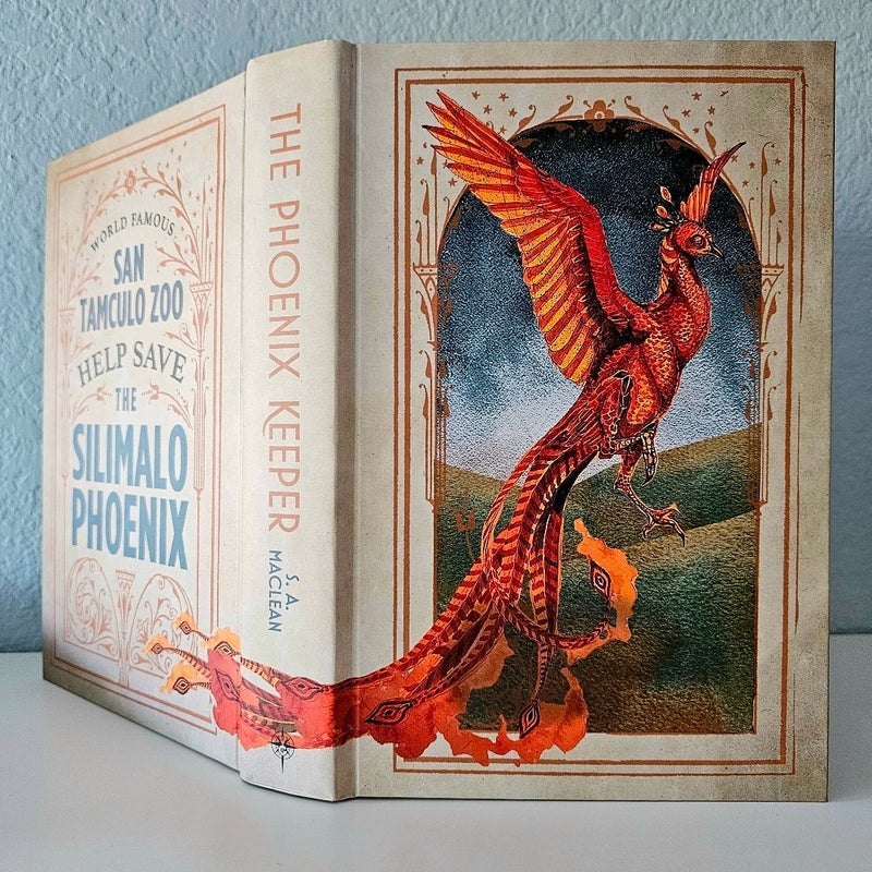 NEW Illumicrate The Phoenix Keeper SIGNED by S.A. Maclean Special Edition