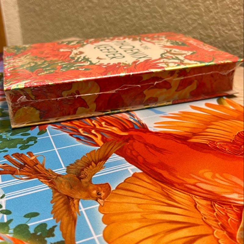 The Phoenix Keeper Illumicrate Special Edition & Desk Mat 