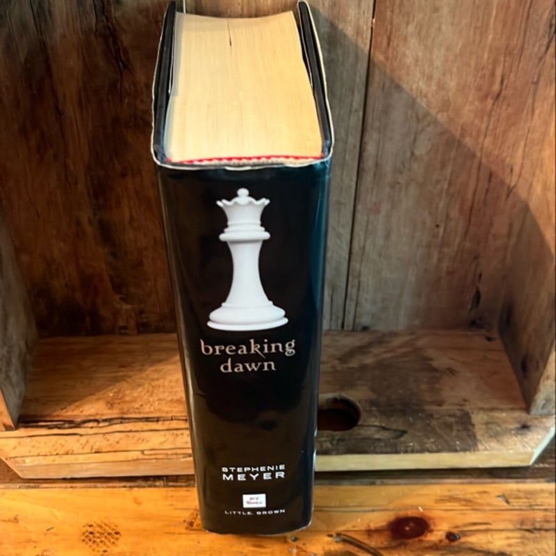 Breaking Dawn Stephenie Meyer First 1st Edition 1st Printing HC DJ 2008
