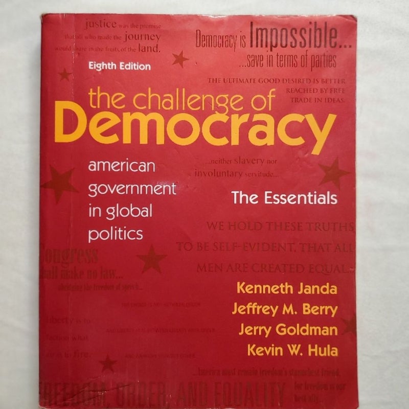 The challenge of democracy