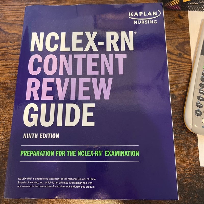 Kaplan Nclex Review Guide 