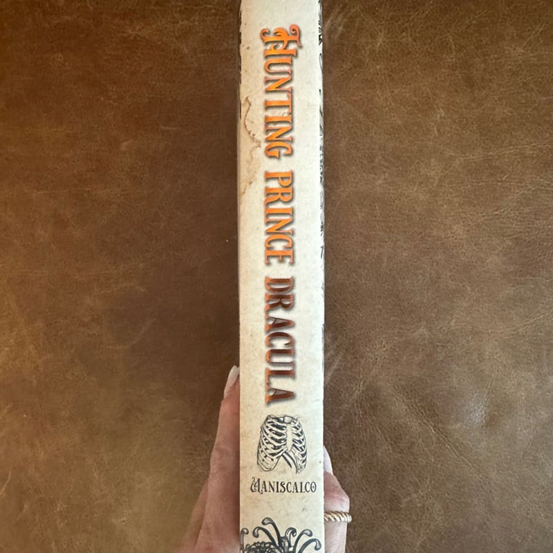 Hunting prince Dracula bookish box signed