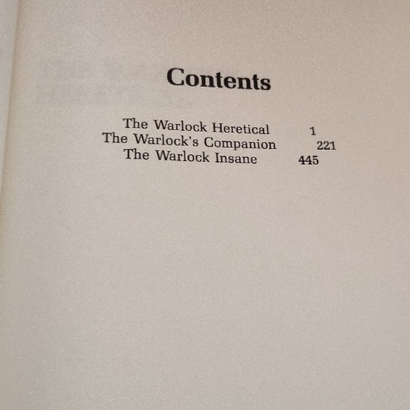 Warlock Omnibus Bundle by Christopher Stasheff – 2 HC Books! Magic, Sci-Fi & Adv