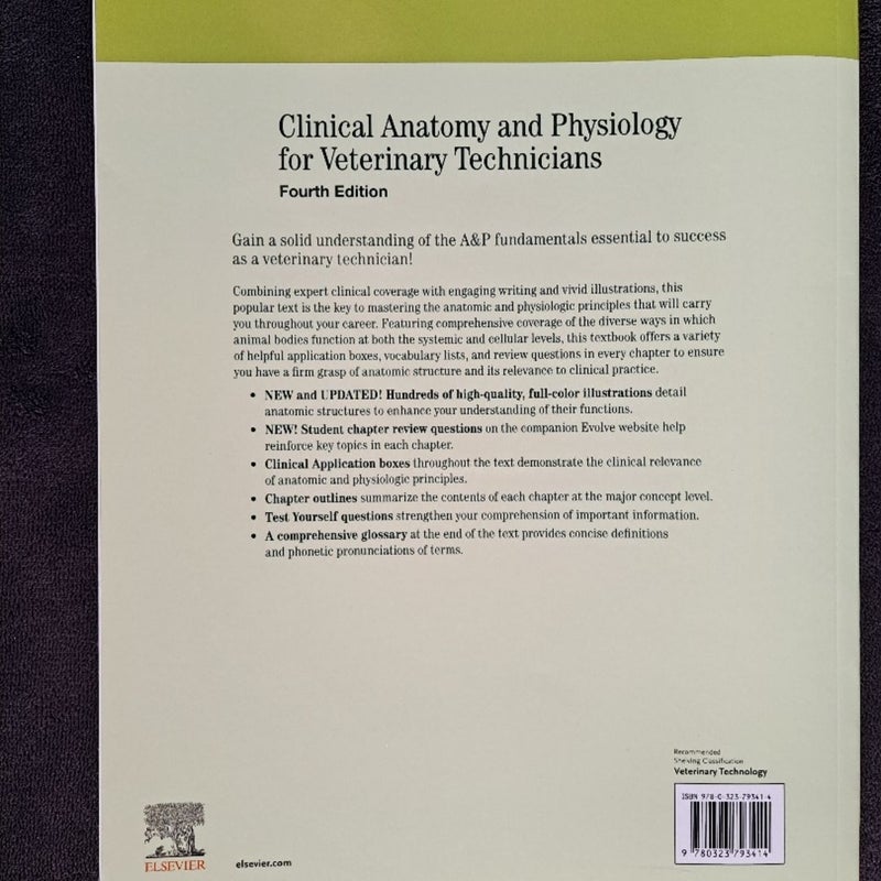 Clinical Anatomy and Physiology for Veterinary Technicians