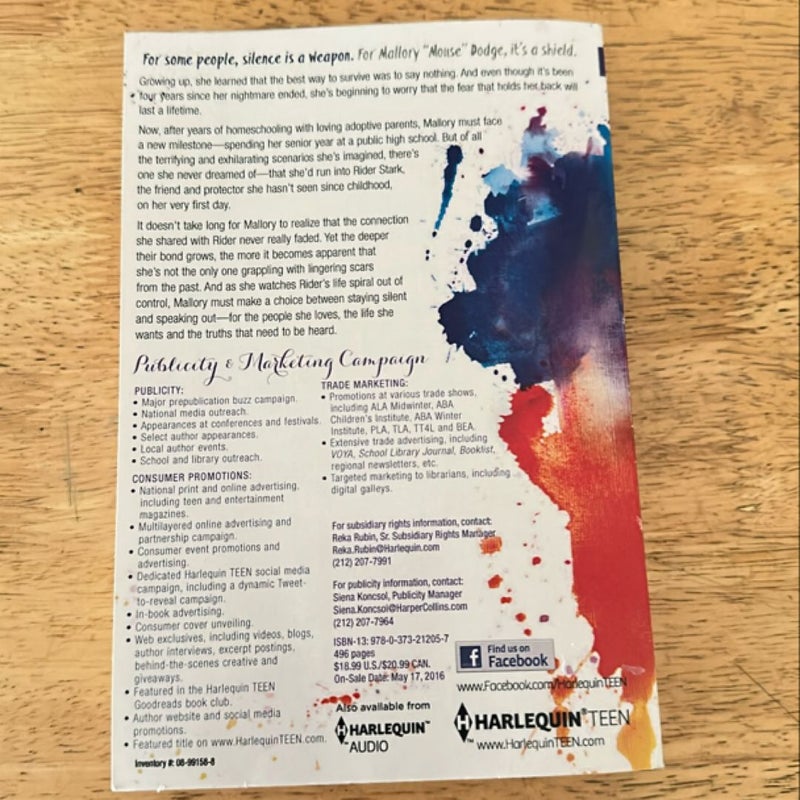 The Problem With Forever  ADVANCED READER COPY
