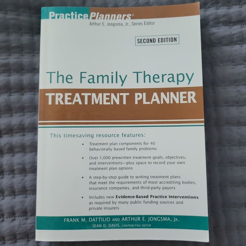 The Family Therapy Treatment Planner