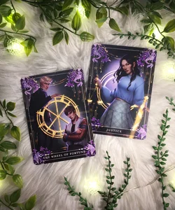 FairyLoot Tarot Cards The Wheel of Fortune and Justice (Joan, Nick and Aaron) Only a Monster 