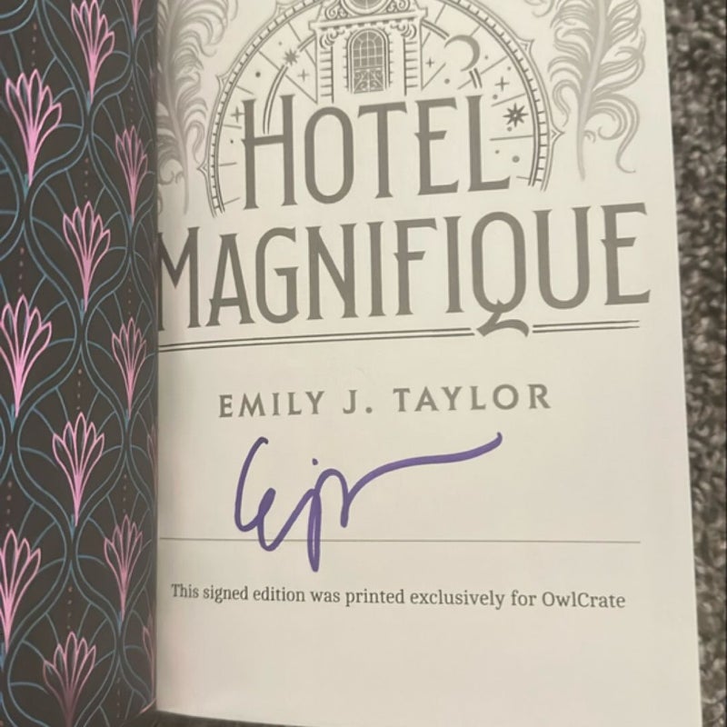 Hotel Magnifique Owlcrate Signed Edition