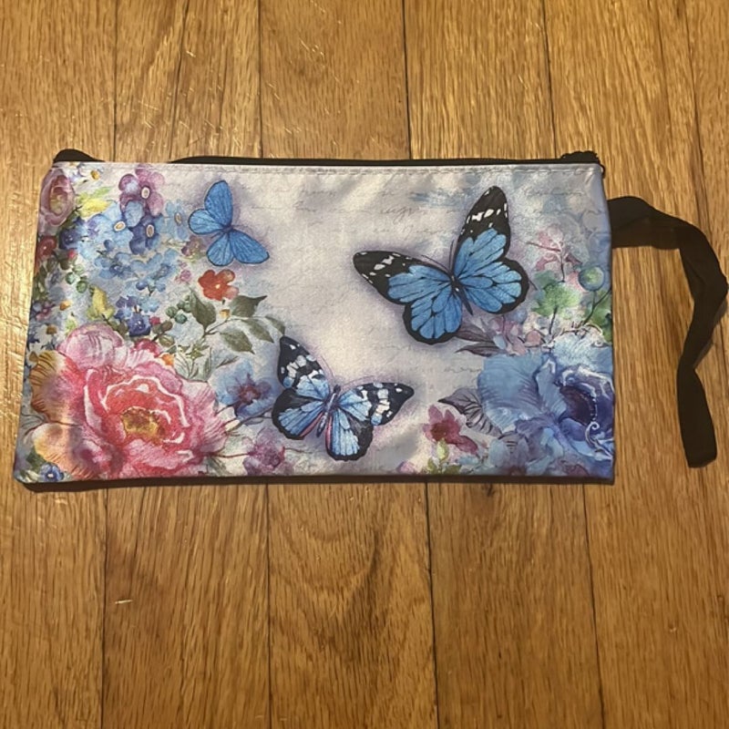 New Floral Butterfly Pencil Pouch